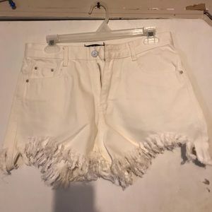 White shorts NWT